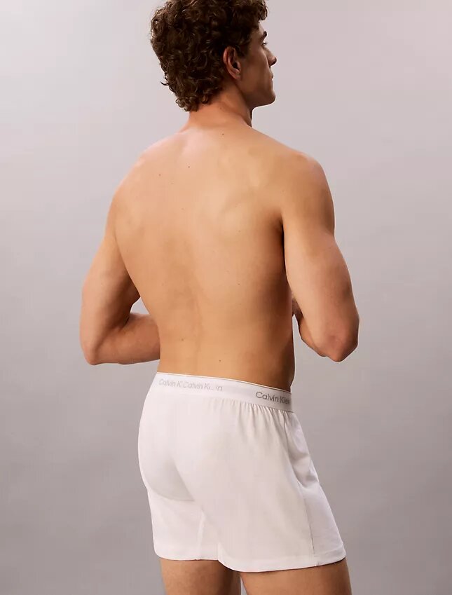 Cotton Classics 3-pack stickade boxershorts Cotton Classics 3-pack stickade boxershorts