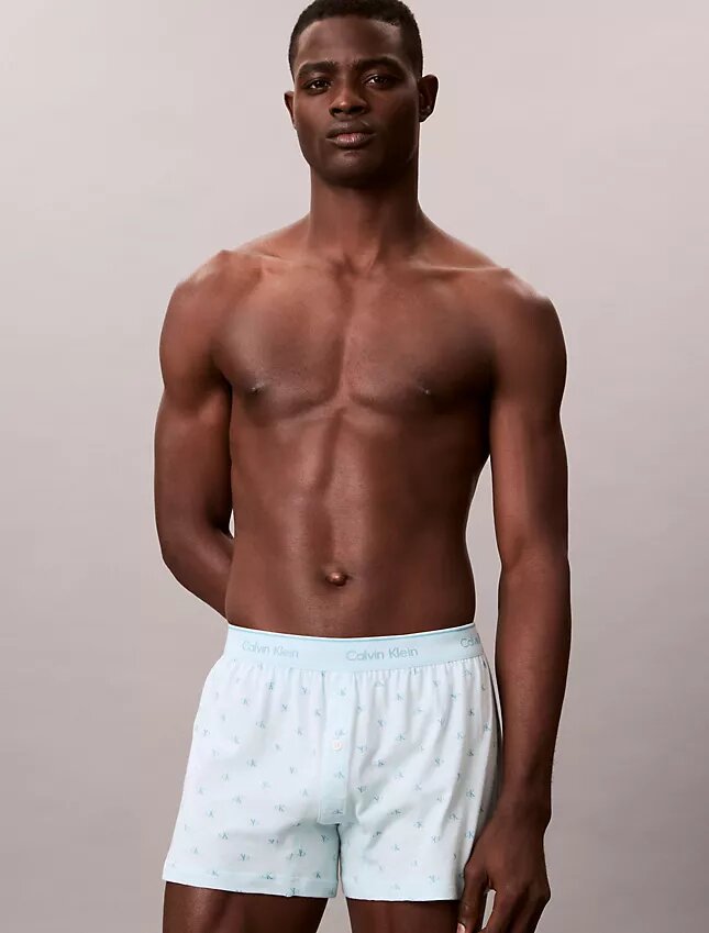 Cotton Classics 3-pack stickade boxershorts Cotton Classics 3-pack stickade boxershorts