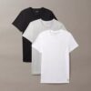 Cotton Classics 3-pack T-shirt med rund hals och klassisk passform Cotton Classics 3-pack T-shirt med rund hals och klassisk passform