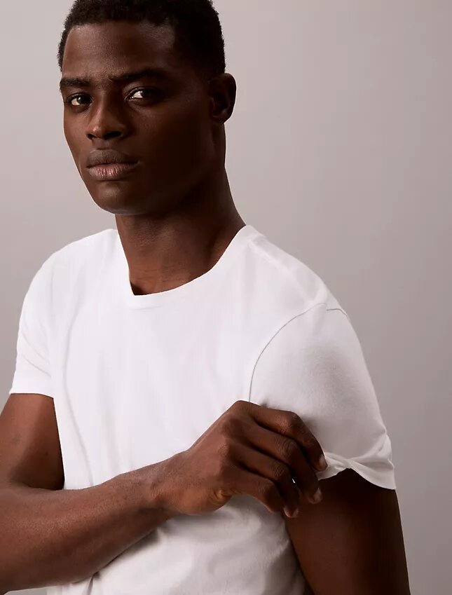 Cotton Classics 3-pack T-shirt med rund hals och klassisk passform Cotton Classics 3-pack T-shirt med rund hals och klassisk passform
