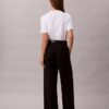 Cotton Stretch-byxor med vida ben Cotton Stretch-byxor med vida ben