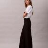 Cotton Stretch-byxor med vida ben Cotton Stretch-byxor med vida ben