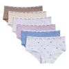 Cotton Stretch-Hipster för flickor, 6-pack Cotton Stretch-Hipster för flickor, 6-pack
