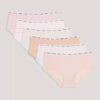 Cotton Stretch-Hipster för flickor, 6-pack Cotton Stretch-Hipster för flickor, 6-pack