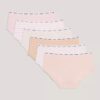 Cotton Stretch-Hipster för flickor, 6-pack Cotton Stretch-Hipster för flickor, 6-pack