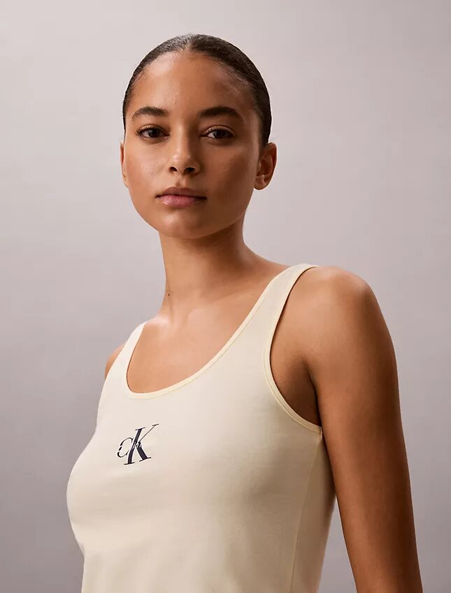 Cotton Stretch loungetopp i bomull Cotton Stretch loungetopp i bomull