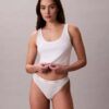 Cotton Stretch-ribbad Thong Cotton Stretch-ribbad Thong