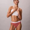 Cotton Stretch-ribbad Thong Cotton Stretch-ribbad Thong