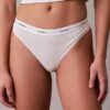 Cotton Stretch-ribbad Thong Cotton Stretch-ribbad Thong