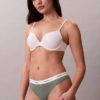 Cotton Stretch-ribbad Thong Cotton Stretch-ribbad Thong
