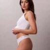 Cotton Stretch-ribbad Thong Cotton Stretch-ribbad Thong