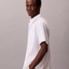 Cotton Stretch-skjorta med smala ränder och knappar Cotton Stretch-skjorta med smala ränder och knappar