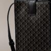 Crossbody-väska med emblem-logotyp över hela ytan Crossbody-väska med emblem-logotyp över hela ytan