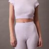 Cykelbyxor i Cotton Stretch-ribb Cykelbyxor i Cotton Stretch-ribb