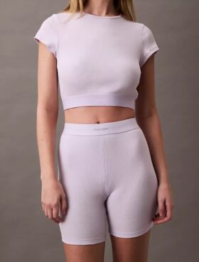 Cykelbyxor i Cotton Stretch-ribb Cykelbyxor i Cotton Stretch-ribb