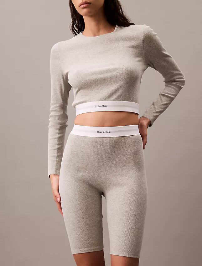 Cykelbyxor i Cotton Stretch-ribb Cykelbyxor i Cotton Stretch-ribb