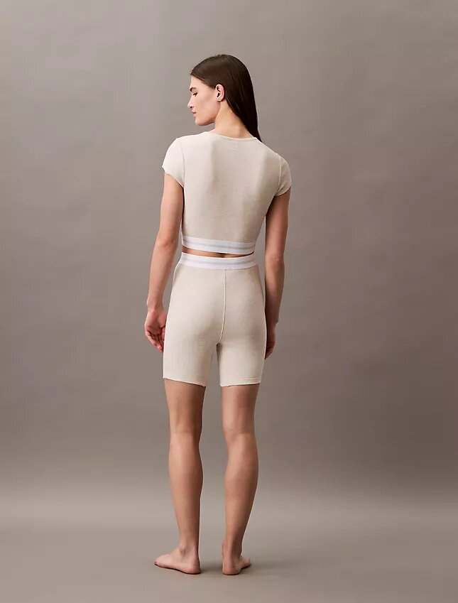Cykelbyxor i Cotton Stretch-ribb Cykelbyxor i Cotton Stretch-ribb