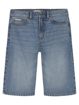 Denim-bermudashorts för flickor