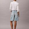 Denim Bermudashorts med logotyp Denim Bermudashorts med logotyp