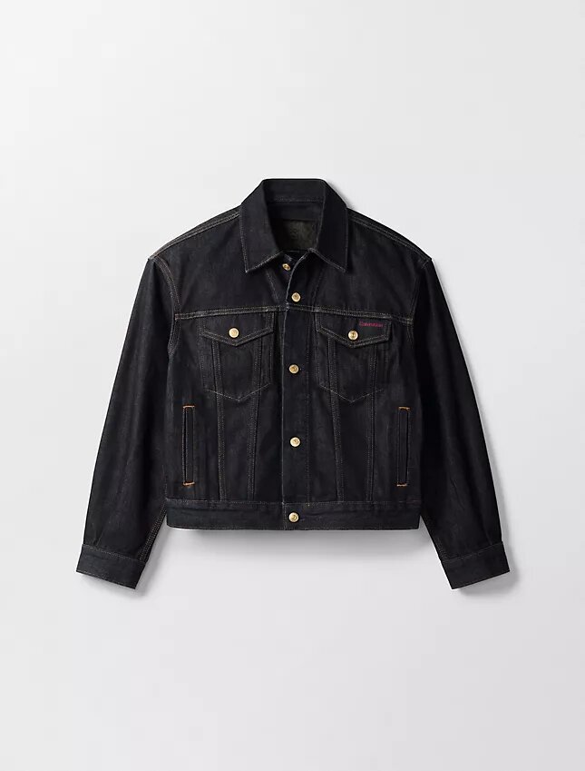 Denim Trucker Jacket för det kinesiska nyåret Denim Trucker Jacket för det kinesiska nyåret
