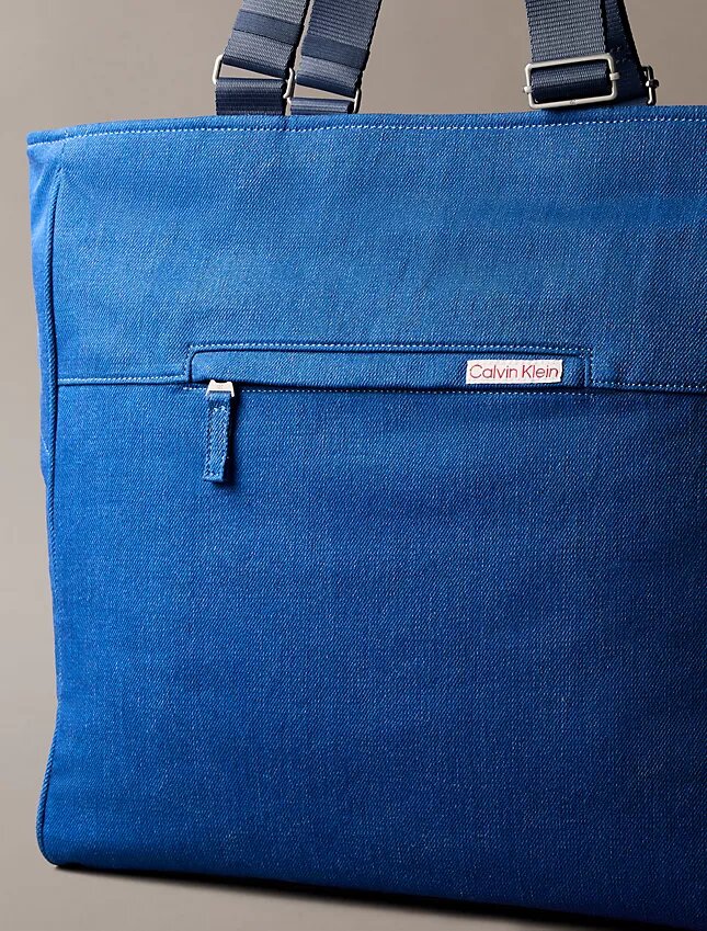 Denim-tygväska Denim-tygväska