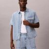 Denim Utility Shirt med knappar Denim Utility Shirt med knappar