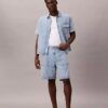 Denim Utility Shirt med knappar Denim Utility Shirt med knappar