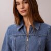 Denimklänning med bälte Denimklänning med bälte