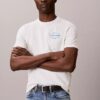 Diner Calvin Klein T-shirt med grafiskt logo Diner Calvin Klein T-shirt med grafiskt logo