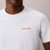 Diner Calvin Klein T-shirt med grafiskt logo Diner Calvin Klein T-shirt med grafiskt logo