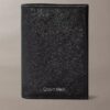 Elegant kompakt bifold-plånbok i Saffiano