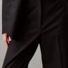 Elegant stretchbyxa med vid ben Elegant stretchbyxa med vid ben