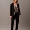 Eleganta raka byxor med stretch Eleganta raka byxor med stretch