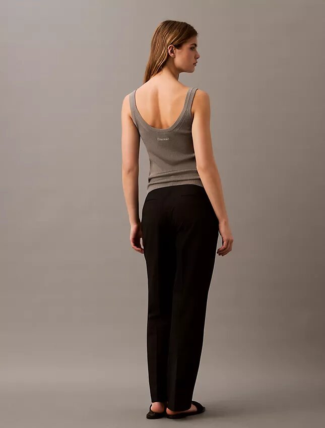 Eleganta raka byxor med stretch Eleganta raka byxor med stretch