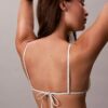 Enfärgad triangel-Bikini-toppar