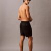 Enfärgade badshorts med 18 cm innerbenslängd Enfärgade badshorts med 18 cm innerbenslängd