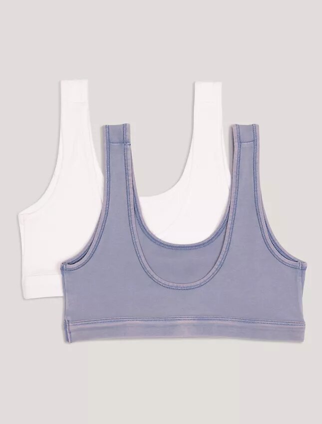 Faded 2-pack Bralette för flickor Faded 2-pack Bralette för flickor