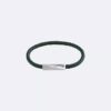 Fasat ID-läderarmband