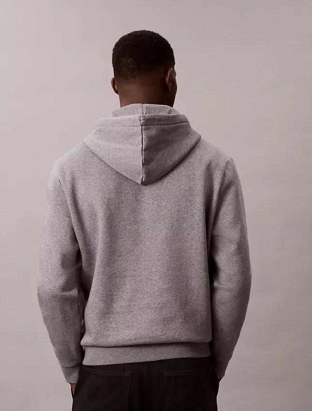 Fleece-hoodie med arkivlogotyp Fleece-hoodie med arkivlogotyp