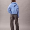 Fleece-hoodie med arkivlogotyp
