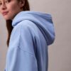 Fleece-hoodie med arkivlogotyp