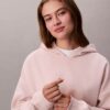 Fleece-hoodie med arkivlogotyp Fleece-hoodie med arkivlogotyp