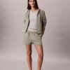 Fleece-hoodie med dragkedja och Monogram Fleece-hoodie med dragkedja och Monogram