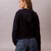 Fleece-hoodie med dragkedja och Monogram Fleece-hoodie med dragkedja och Monogram