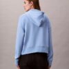 Fleece-hoodie med dragkedja och Monogram Fleece-hoodie med dragkedja och Monogram