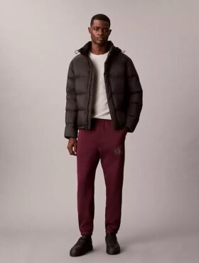 Fleece-joggingbyxor med Monogram-grafik