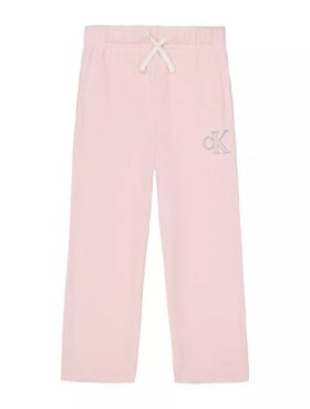 Fleece-loungebyxor för flickor