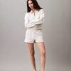 Fleece-shorts med arkivlogotyp