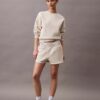Fleece-shorts med arkivlogotyp