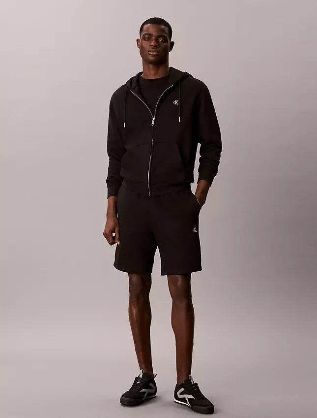 Fleece-shorts med arkivlogotyp Fleece-shorts med arkivlogotyp